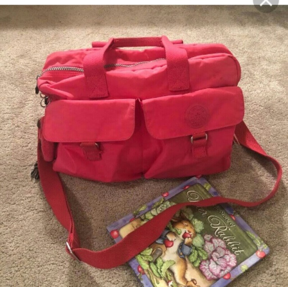 Kipling Bags Kipling Hot Pink Diaper Bag Poshmark
